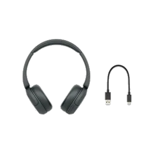 هدفون بلوتوثی سونی مدل WH-CH520 درگاه شارژ USB Type-C، دارای طراحی چرخشی برای حمل و نگهداری آسان - بندانگشتی 11