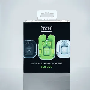 هدفون بلوتوثی تی سی اچ مدل T60 ENC - بندانگشتی 12