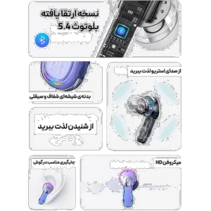 هدفون بلوتوثی ونسر مدل VN-S30 - بندانگشتی 9
