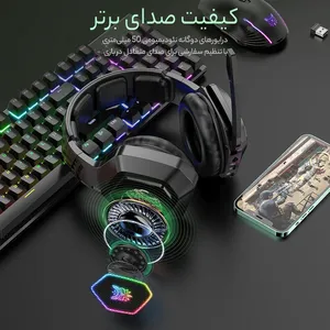 هدست بی سیم اونیکوما مدل B100 - بندانگشتی 12