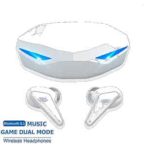 هدست مخصوص بازی بلوتوثی مدل k55 dual mode - بندانگشتی 10
