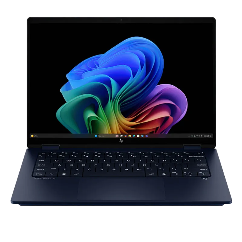 HP OmniBook X Flip 14-fm0013dx-Core Ultra 5 226V-16GB LPDDR5X 8533MHz-2TB SSD-Touch-Backlit-W 14 inch Laptop - Customized