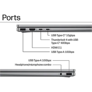 HP OmniBook X Flip 14-fm0013dx-Core Ultra 5 226V-16GB LPDDR5X 8533MHz-2TB SSD-Touch-Backlit-W 14 inch Laptop - Customized - بندانگشتی 9