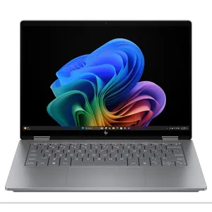 HP OmniBook X Flip 14-fm0013dx-Core Ultra 5 226V-16GB LPDDR5X 8533MHz-512GB SSD-Touch-Backlit-W 14 inch Laptop - بندانگشتی 1