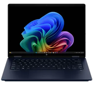 HP OmniBook X Flip 14-fm0013dx-Core Ultra 5 226V-16GB LPDDR5X 8533MHz-512GB SSD-Touch-Backlit-W with Pen 14 inch Laptop - بندانگشتی 1