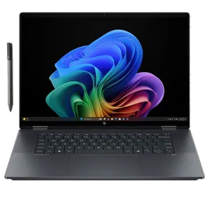 HP OmniBook X Flip 16-as0023dx-Core Ultra 7 256V-16GB LPDDR5X 8533MHz-1TB SSD-Touch-Backlit-W 16 inch Laptop with Pen - بندانگشتی 2