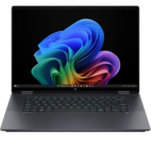 HP OmniBook X Flip 16-as0023dx-Core Ultra 7 256V-16GB LPDDR5X 8533MHz-2TB SSD-Touch-Backlit 16 inch Laptop - Customized - بندانگشتی 1