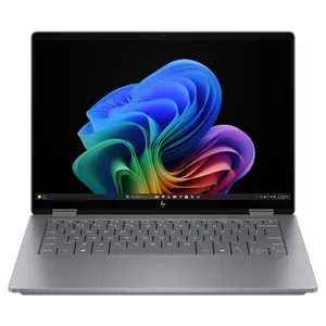 HP OmniBook X FlipNGAI 14-kp0023dx-Core Ultra 7 355-24GB LPDDR5X 8533MHz-1TB SSD-Touch-Backlit-W 14 inch Laptop - بندانگشتی 1