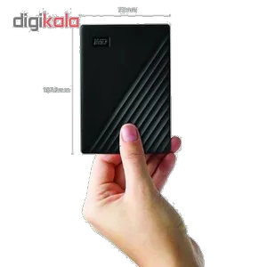 هارد اکسترنال وسترن دیجیتال مدل My Passport ظرفیت 1 ترابایت با استاندارد ارتباطی USB 3.1 Gen1 - بندانگشتی 11