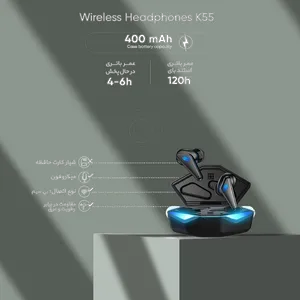 K55 Bluetooth Headphone - بندانگشتی 13