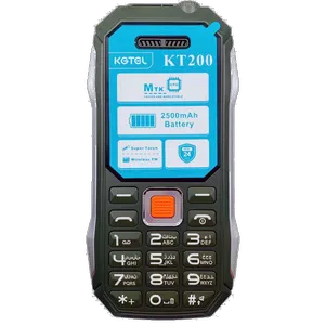 Kgtel KT200 Dual SIM 32MB And 32MB RAM Mobile Phone - بندانگشتی 6