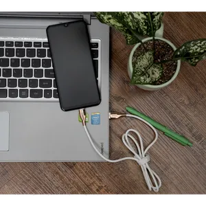 کابل تبدیل USB به MicroUSB بیاند مدل BA-578 طول 1متر - بندانگشتی 8
