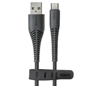  کابل تبدیل USB به USB-C بیاند مدل BUC-301 FAST CHARGE طول 1 متر - بندانگشتی 3