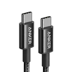 کابل تبدیل USB-C به USB-C انکر مدل Nylon A8752 طول یک متر - بندانگشتی 3