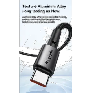 کابل USB به USB-C مک دودو مدل CA-3590 طول 1.2 متر - بندانگشتی 4