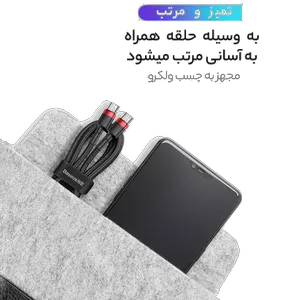 کابل USB-C باسئوس مدل CATKLF-GG1 طول 1 متر - بندانگشتی 13