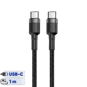 کابل USB-C باسئوس مدل CATKLF-GG1 طول 1 متر - بندانگشتی 3