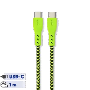 کابل USB-C بیاند مدل BCC-401KF CHARGE DATA طول 1 متر  - بندانگشتی 1