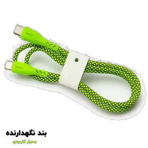 کابل USB-C بیاند مدل BCC-401KF CHARGE DATA طول 1 متر  - بندانگشتی 10