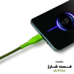 کابل USB-C بیاند مدل BCC-401KF CHARGE DATA طول 1 متر  - بندانگشتی 9