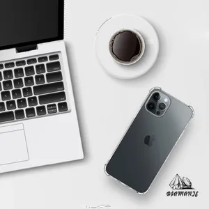 کاور دیامانته مدل ساده مناسب برای گوشی موبایل اپل iPhone 17 Pro Max - بندانگشتی 5