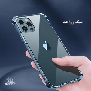 کاور دیامانته مدل ساده مناسب برای گوشی موبایل اپل iPhone 17 Pro Max - بندانگشتی 9