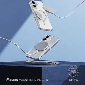 کاور مدل مگ سیف کد MAG مناسب برای گوشی موبایل اپل Iphone 16 - بندانگشتی 9