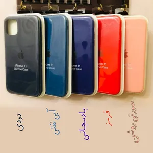 کاور ‌مدل سیلیکونی مناسب برای گوشی موبایل اپل iPhone 11 - بندانگشتی 4