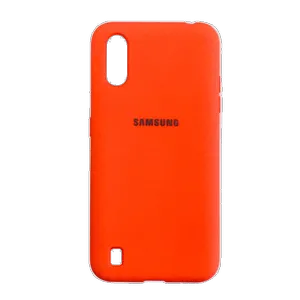 کاور مدل سیلیکونی مناسب برای گوشی موبایل سامسونگ Galaxy A01 - بندانگشتی 1