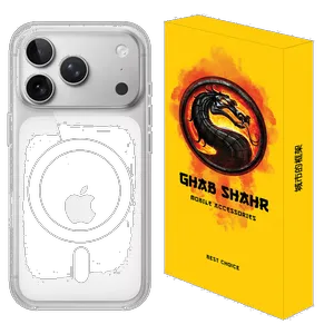 کاور قاب شهر مدل MGSAFE مناسب برای گوشی موبایل اپل iPhone 17 Pro Max - بندانگشتی 1