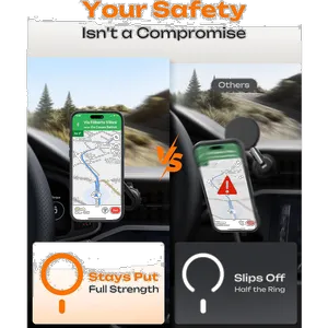 کاور قاب شهر مدل MGSAFE مناسب برای گوشی موبایل اپل iPhone 17 Pro Max - بندانگشتی 4