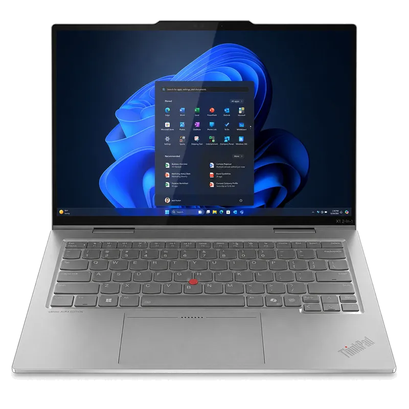 Lenovo ThinkPad X1 2-in-1 Gen 10 Aura Edition-Core Ultra 7 255U-16GB LPDDR5X-1TB SSD-Touch-Backlit-W Pro 14 Inch Laptop