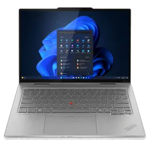 Lenovo ThinkPad X1 2-in-1 Gen 10 Aura Edition-Core Ultra 7 255U-16GB LPDDR5X-1TB SSD-Touch-Backlit-W Pro 14 Inch Laptop - بندانگشتی 1