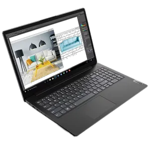 Lenovo V15 G2 IJL-Celeron N4500-8GB DDR4 2933MHz-256GB SSD-TN 15.6 inch Laptop - بندانگشتی 4