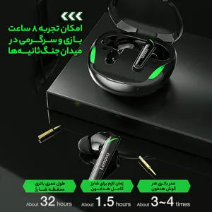 lenovo XT92 True Wireless Gaming Earbuds - بندانگشتی 10