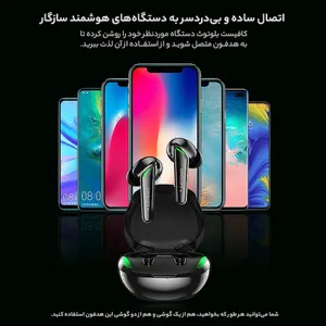 lenovo XT92 True Wireless Gaming Earbuds - بندانگشتی 11
