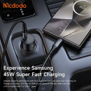 Mcdodo CC-534 45W 1C Fast Car Charger - بندانگشتی 8