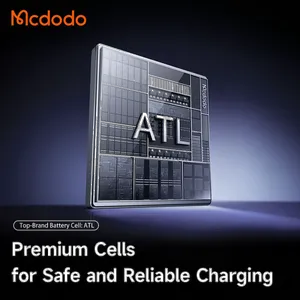 Mcdodo MC-592 45W LED Display Power Bank 10000mAh Built-in USB-C Retractable Cable - بندانگشتی 6