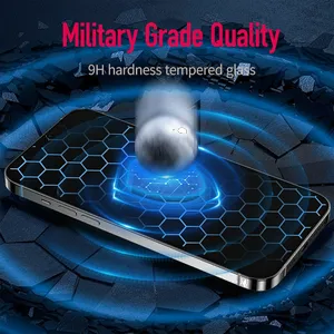 محافظ صفحه نمایش گرین لاین مدل 3D HD-Pet مناسب برای گوشی موبایل اپل iPhone 15 Pro Max - بندانگشتی 11