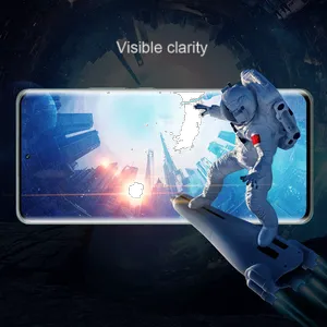 محافظ صفحه نمایش گرین لاین مدل 3D HD-Pet مناسب برای گوشی موبایل اپل iPhone 15 Pro Max - بندانگشتی 13