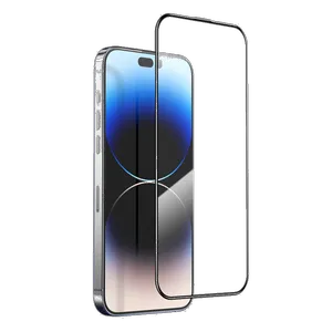 محافظ صفحه نمایش گرین لاین مدل 3D HD-Pet مناسب برای گوشی موبایل اپل iPhone 15 Pro Max - بندانگشتی 3