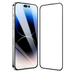 محافظ صفحه نمایش گرین لاین مدل 3D HD-Pet مناسب برای گوشی موبایل اپل iPhone 15 Pro Max - بندانگشتی 4