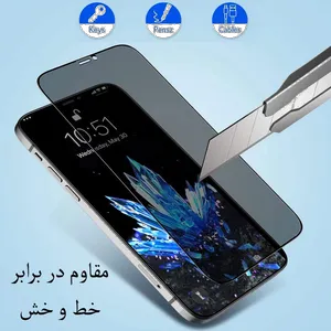 محافظ صفحه نمایش لیتو مدل 2.5D مناسب برای گوشی موبایل اپل Iphone 13/13 Pro - بندانگشتی 16