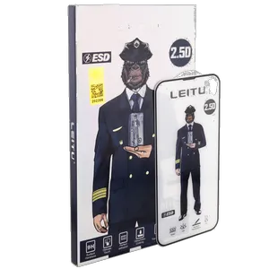 محافظ صفحه نمایش لیتو مدل 2.5D مناسب برای گوشی موبایل اپل Iphone 13/13 Pro - بندانگشتی 3