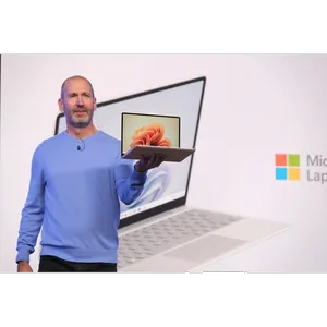 Microsoft Surface Laptop Go 3-i5 1235U-8GB LPDDR5-128GB SSD-Touch-W 12.3 Inch Laptop - بندانگشتی 14