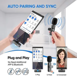 میکروفن یقه ای گرین لاین مدل DualMic - بندانگشتی 10