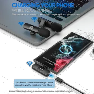 میکروفن یقه ای گرین لاین مدل DualMic - بندانگشتی 11