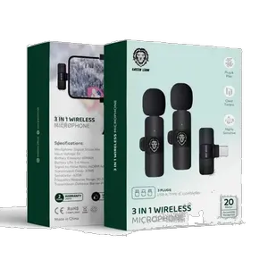 میکروفن یقه ای گرین لاین مدل DualMic - بندانگشتی 3