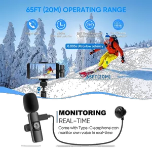 میکروفن یقه ای گرین لاین مدل DualMic - بندانگشتی 8