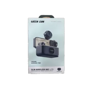 میکروفون بی سیم گرین لاین مدل glm lite new pack با درگاه اتصال تایپ c و لایتنینگ - بندانگشتی 1